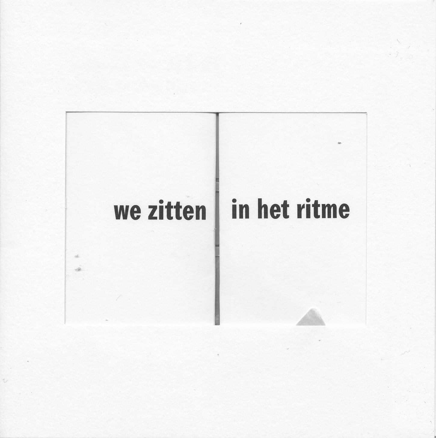 Optreden 'We zitten in het ritme' voor Actueel Denken (Turnhout)
